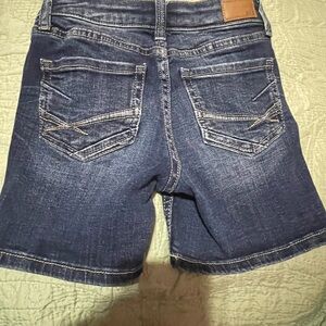 BKE Kids Denim Shorts in Dark Blue